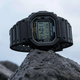 RELOJ CASIO G-SHOCK VINTAGE DW-5600E-1VDF CLÁSICO NEGRO PANTALLA NEGATIVA