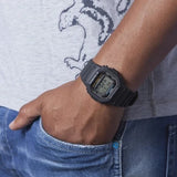 RELOJ CASIO G-SHOCK VINTAGE DW-5600E-1VDF CLÁSICO NEGRO PANTALLA NEGATIVA