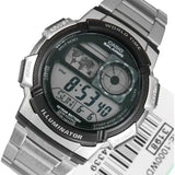 RELOJ CASIO VINTAGE AE-1000WD-1AVDF PLATEADO