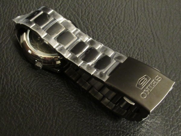RELOJ SEIKO 5 SZEN008 AUTOMÁTICO ALL BLACK 37MM (JDM) MERCADO JAPONÉS (EXCLUSIVO)