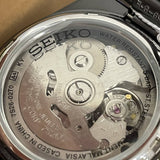 RELOJ SEIKO 5 SZEN008 AUTOMÁTICO ALL BLACK 37MM (JDM) MERCADO JAPONÉS (EXCLUSIVO)