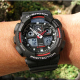 RELOJ CASIO VINTAGE G-SHOCK GA-100-1A4DR ANA-DIGI NEGRO