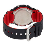 RELOJ CASIO G-SHOCK DW-5600HR-1DR NEGRO-ROJO PANTALLA NEGATIVA