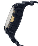 RELOJ CASIO VINTAGE AEQ-200W-9AVDF NEGRO / DORADO ANALOGO - DIGITAL