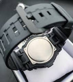 RELOJ CASIO VINTAGE AEQ-200W-9AVDF NEGRO / DORADO ANALOGO - DIGITAL