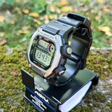 RELOJ CASIO VINTAGE DW-291H-1AVDF HEAVY DUTY WORLD TIME NEGRO-GRIS BUCEO