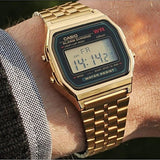 RELOJ CASIO VINTAGE A159WGEA-1DF DORADO MADE IN JAPAN