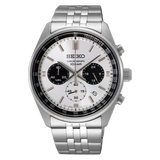 RELOJ SEIKO SSB425P1 ANÁLOGO CRONÓGRAFO BLANCO "PANDA"