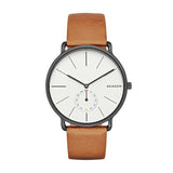 RELOJ SKAGEN SKW6216 ANÁLOGO KUPPEL BLANCO PULSERA CAFÉ