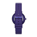 RELOJ ANÁLOGO SKAGEN MUJER MORADO PULSERA SILICONA