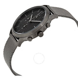 RELOJ SKAGEN HOMBRE SKW6476 ANÁLOGO NEGRO ACERO CHRONO PULSERA MILANESE