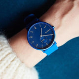 RELOJ SKAGEN UNISEX SKW6508 ANÁLOGO AZUL