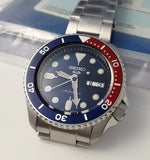 RELOJ SEIKO 5 SPORTS SRPD53K1 AUTOMÁTICO AZUL - ROJO PEPSI 42.5MM