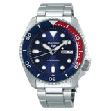 RELOJ SEIKO 5 SPORTS SRPD53K1 AUTOMÁTICO AZUL - ROJO PEPSI 42.5MM