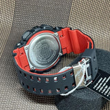 RELOJ CASIO VINTAGE G-SHOCK GA-110HR-1ADR ANA-DIGI NEGRO-ROJO PANTALLA NEGATIVA