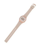 RELOJ CASIO VINTAGE LW-204-4ADF BLANCO ROSADO GOLD