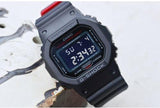 RELOJ CASIO G-SHOCK DW-5600HR-1DR NEGRO-ROJO PANTALLA NEGATIVA