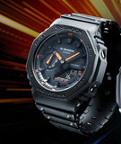 RELOJ CASIO G-SHOCK GA-2100-1A4DR ROYAL OAK NEGRO NEON