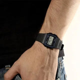 RELOJ CASIO VINTAGE F-91W-1DG NEGRO CLÁSICO