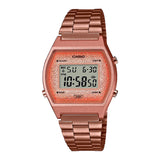 RELOJ CASIO VINTAGE B640WCG-5DF ROSADO GLITTER