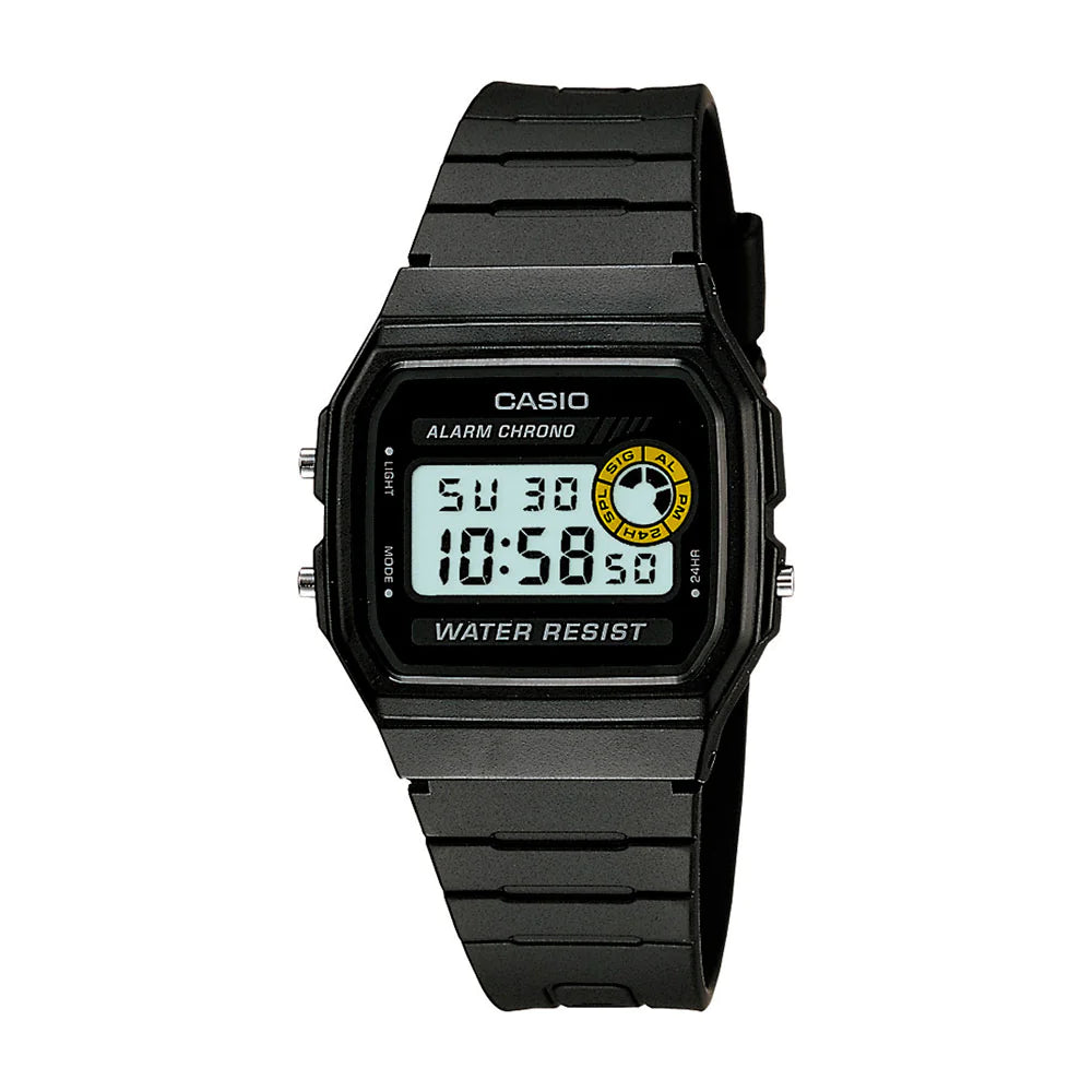 RELOJ CASIO VINTAGE F-94WA-8DG NEGRO