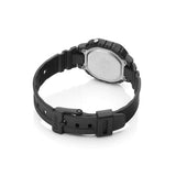 RELOJ CASIO VINTAGE LA-20WH-1BDF MINI NEGRO PANTALLA NEGATIVA