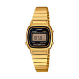 RELOJ CASIO VINTAGE LA670WGA-1DF NEGRO DORADO