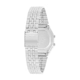 RELOJ CASIO VINTAGE LA680WA-1BDF PLATEADO NEGRO MUJER. PANTALLA NEGATIVA. TAMAÑO MINI